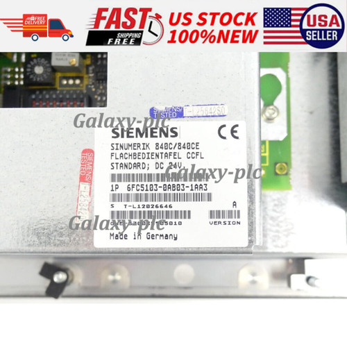 New Siemens 6fc5103-0ab03-1aa3 Operator Panel for 840c/840ce Systems