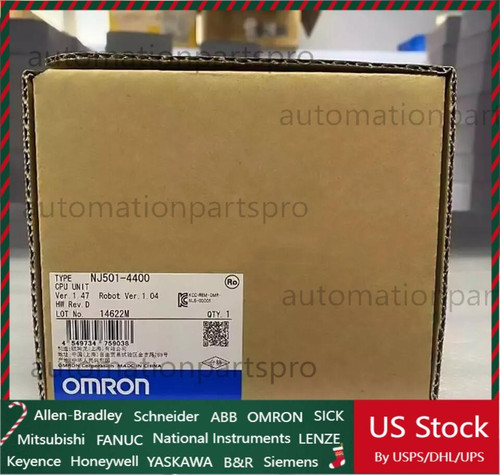 ONE Omron Nj501-4400 Cpu Unit for Automation
