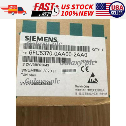 New Siemens 6fc5370-0aa00-2aa0 Sinumerik 802d Control Unit