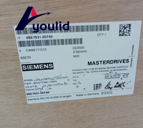 Siemens 6se7031-2ef60 Simovert Master Drives