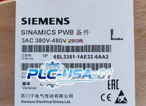 Siemens 6sl3351-1ae32-6aa2 Power Module