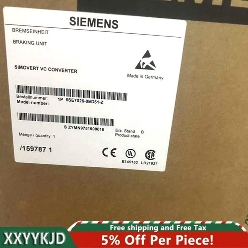 NEW Siemens 6se7026-0ed61-z Drive