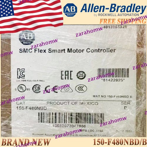 New Ab 150-f480nbd/b Smc Flex Smart Motor Controller