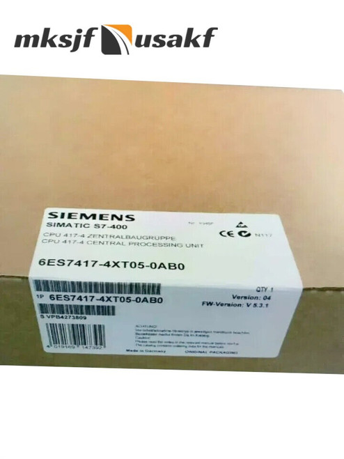 1PC Siemens 6es7417-4xt05-0ab0 Module for Automation Systems