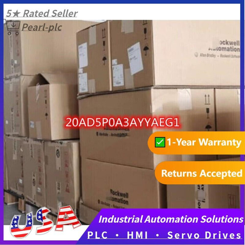 Hp 20ad5p0a3ayyaeg1 Powerflex 70 Ac Drive - New Unit