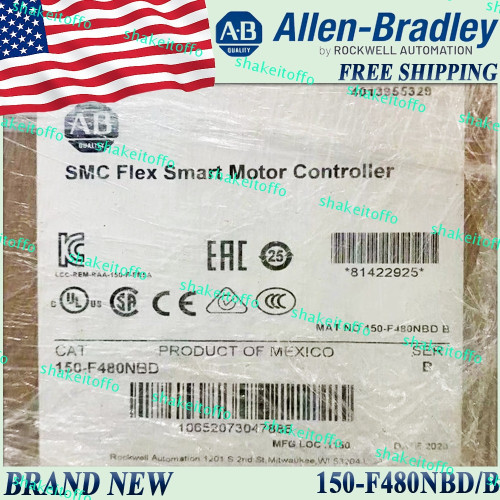 New Ab 150-f480nbd/b Smc Flex Smart Motor Controller