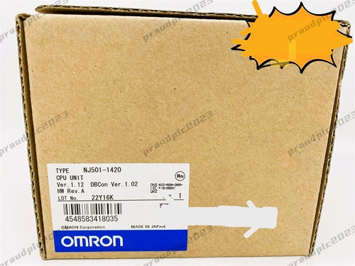 Brand Omron Nj501-1420 Cpu Unit for Advanced Automation