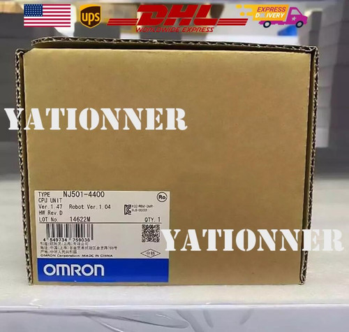 1PCS Omron Nj501-4400 Cpu Unit for Industrial Automation
