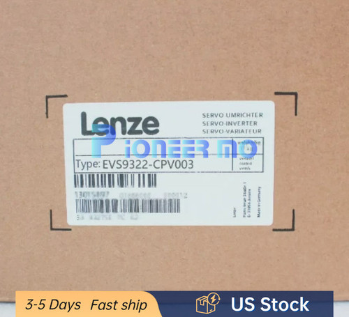 Lenze 9300 Vector Inverter Drive Model Evs9322-cpv003