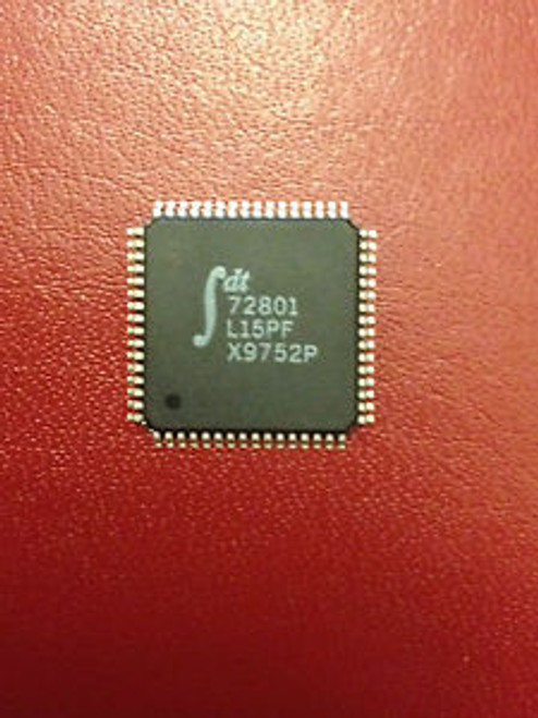 71 IDT72801L15PF IC FIFO SYNC DUAL 256X9 64-TQFP New ICs IDT