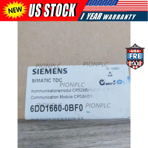 New Siemens 6dd1660-0bf0 Simatic Tdc Communication Module