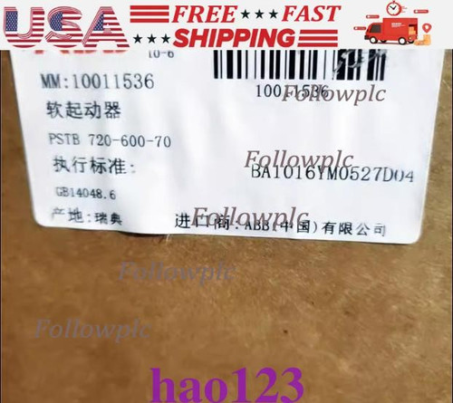 Abb Pstb720-600-70 Soft Starter - Industrial Motor Control