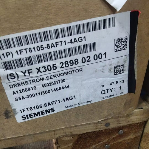 1PC Siemens 1ft6105-8af71-4ag1 Servo Motor
