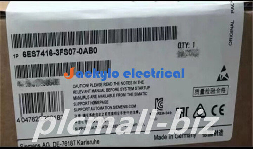 Siemens 6es7416-3fs07-0ab0 Controller Module for Automation
