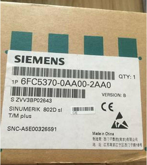Siemens 6fc5370-0aa00-2aa0 Sinumerik 802d Control - Cnc System