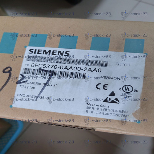 1pc Siemens 6fc5370-0aa00-2aa0 Industrial Controller
