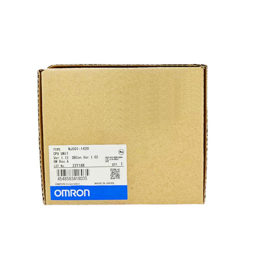 Omron Nj501-1420 Unit - New Plc Module