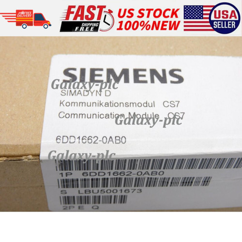 New Siemens 6dd1662-0ab0 Simadyn D Communication Module