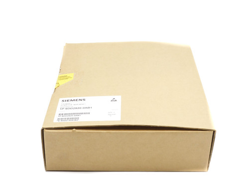 Siemens 6dd2920-0ab1 Industrial Control Module