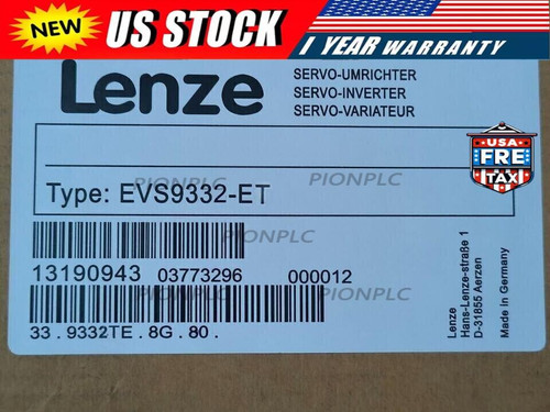 Lenze Evs9332-et Inverter - Advanced Motor Control Technology