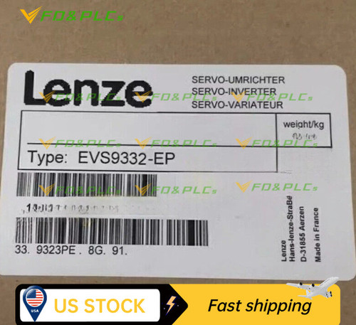 1PCS Lenze Evs9332-ep Inverter