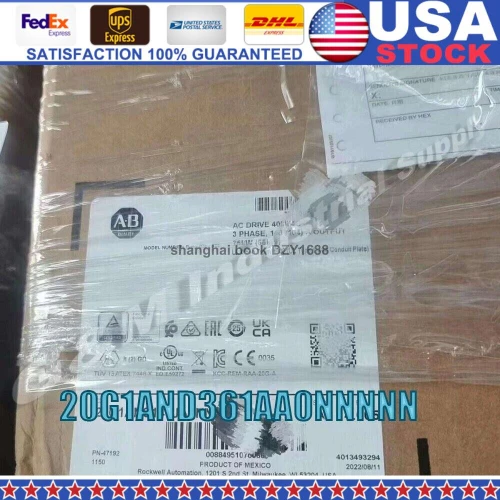 Allen-Bradley Allen Bradley Ac Drive 20g1and361aa0nnnnn