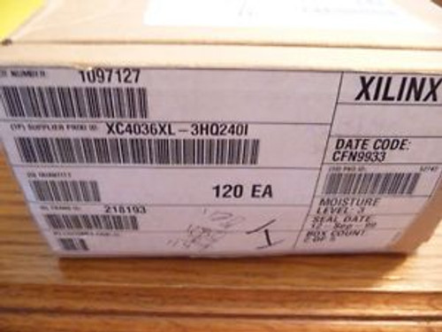 XC4036XL-3HQ240I XILINX IC FPGA Industrial Temp 240 PIN PQFP NEW Parts (120pc)