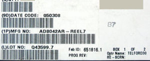 300 pcs Analog Devices AD8042AR Integrated Circuits New On Reel
