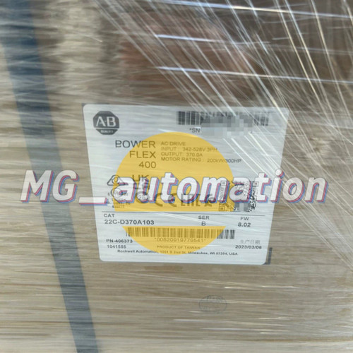 Powerflex 400 Ac Drive 200 Kw - Model 22c-d370a103