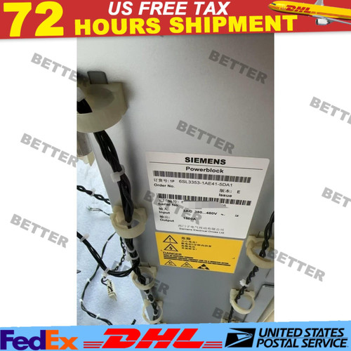 New Siemens 6sl3353-1ae41-5da1 Replacement Power Block 1500a