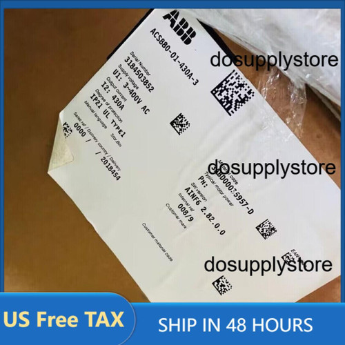 Abb Acs880-01-430a-3 Inverter - New Industrial Equipment