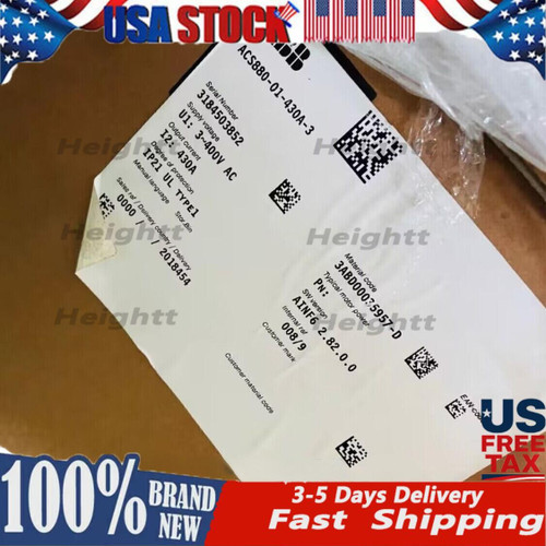 Abb Acs880-01-430a-3 Inverter - New Condition