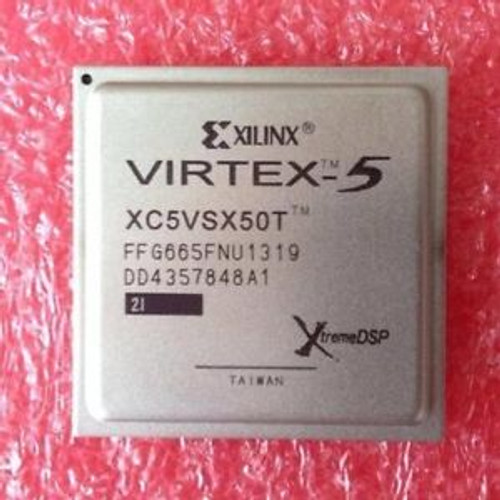 XC5VSX50T-2FFG665I XILINX FPGA VIRTEX-5 52224 CELLS 65NM 1V 665FCBGA 1319 D/C