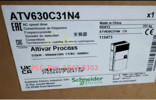 Schneider Atv630c31n4 Variable Frequency Drive