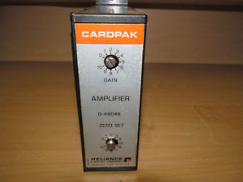 Used Reliance Electric Cardpak Amplifier 0-49046