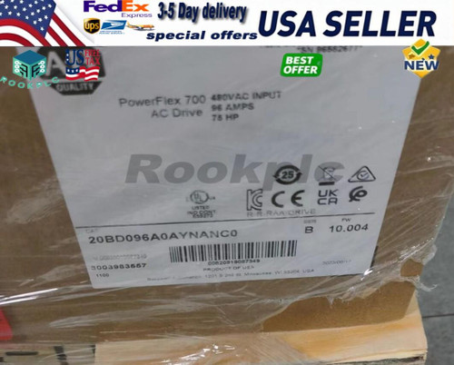 Ab 20bd096a0aynanc0 Powerflex 700 Ac Drive - New Sealed