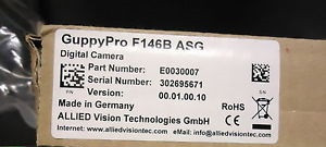 Allied Vision Guppy Pro F146B 1394b Camera w/ Sony ICX CCD Sensor. Brand New