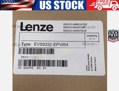 Lenze Evs9332-epv004 Frequency Inverter - High Efficiency Control
