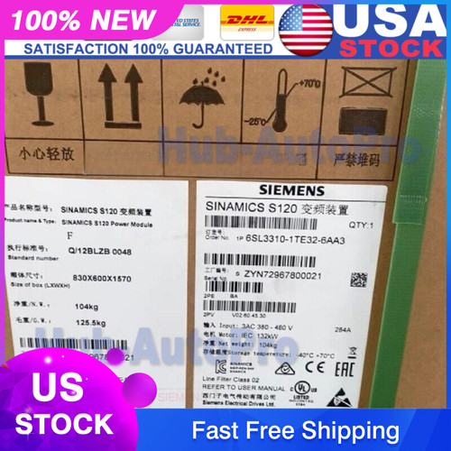 New Siemens 6sl3310-1te32-6aa3 Ac Drive Controller