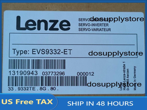 Lenze Evs9332-et Inverter - New Unit
