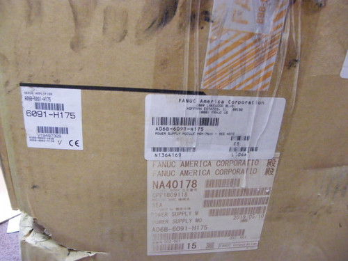 Ge Fanuc A06b-6091-h175 Psm 75hv Servo Motor