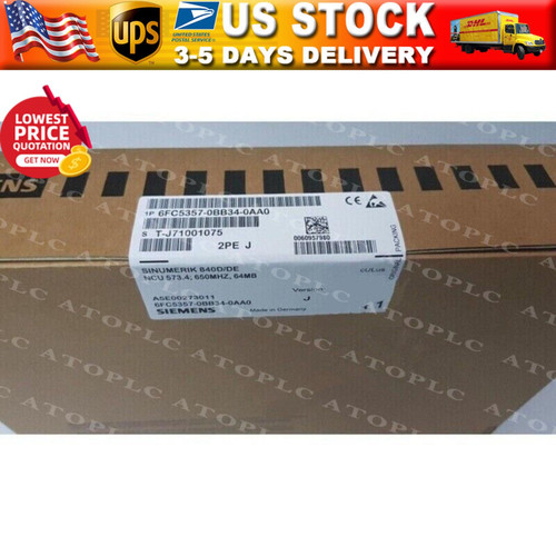 Siemens 6fc5357-0bb34-0aa0 Sinumerik 840d/de Ncu 573.4 - New