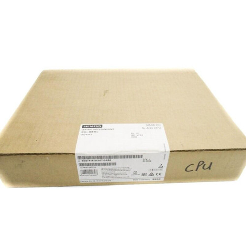 New Siemens 6es7416-3xs07-0ab0 Simatic S7-400 Cpu 416-3