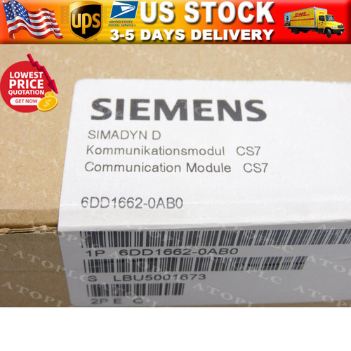Siemens 6dd1662-0ab0 Simadyn D Communication Module - New