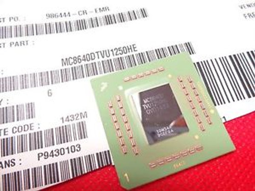 MC8640DTVU1250HE 32-BIT POWER ARCHITECTURE SOC, 2 X 1250MHZ, DDR1/2, ALTIVEC