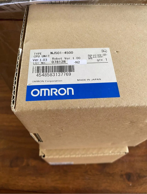 Omron Nj501-4500 Plc Module Cpu Unit for Automation