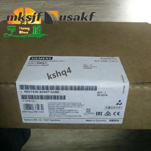 1PC Siemens 6es7416-3es07-0ab0 Industrial Control Module