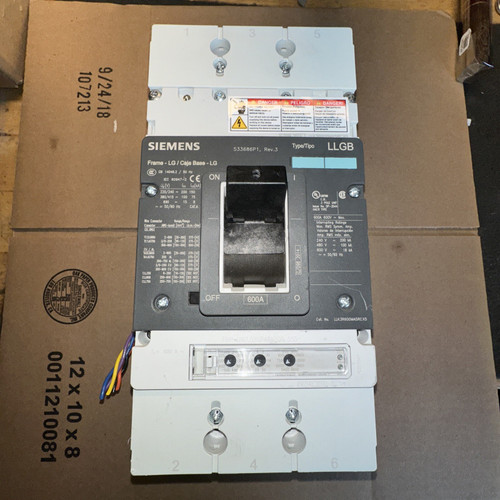 Siemens Llk3r600ma5rcx5 3 Pole 600 Amps - New Condition