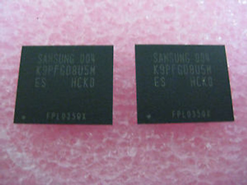 SAMSUNG (K9PFGD8U5M-HCK0) NAND FLASH, IC, 256G, BGA 136 (QTY: 10)