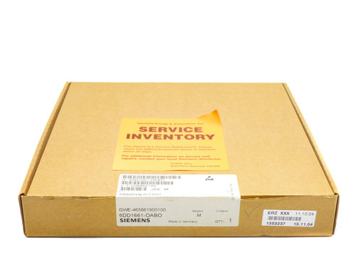 Siemens 6dd1661-0ab0 Nsfs Ac Drive